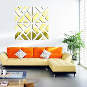 Espelho Decorativo Geométrico