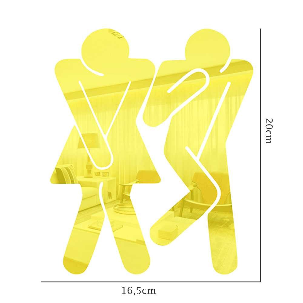 Espelho Decorativo Identificação para Banheiro Espelho Decorativo Identificação para Banheiro