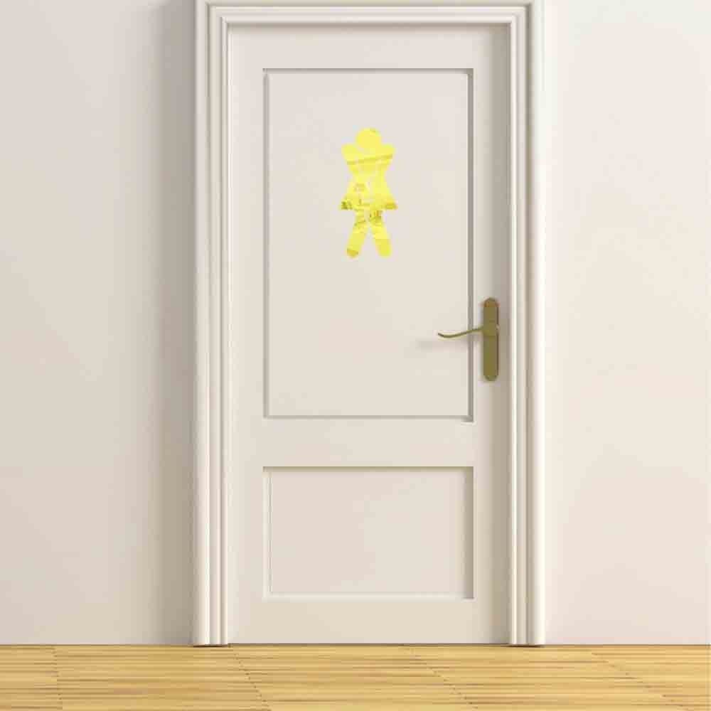 Espelho Decorativo Identificação para Banheiro Espelho Decorativo Identificação para Banheiro