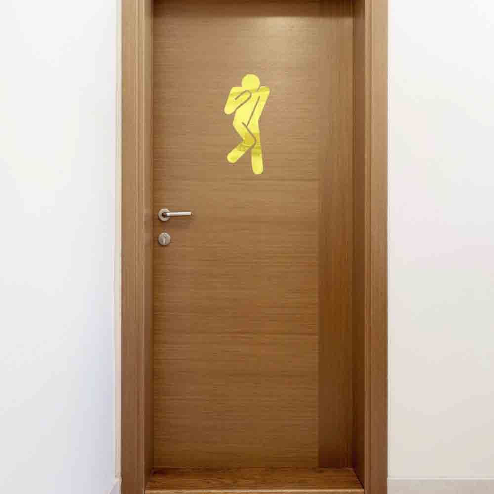 Espelho Decorativo Identificação para Banheiro Espelho Decorativo Identificação para Banheiro