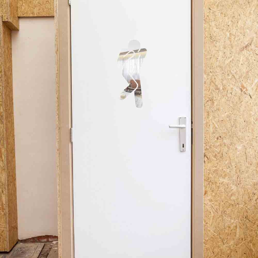 Espelho Decorativo Identificação para Banheiro Espelho Decorativo Identificação para Banheiro