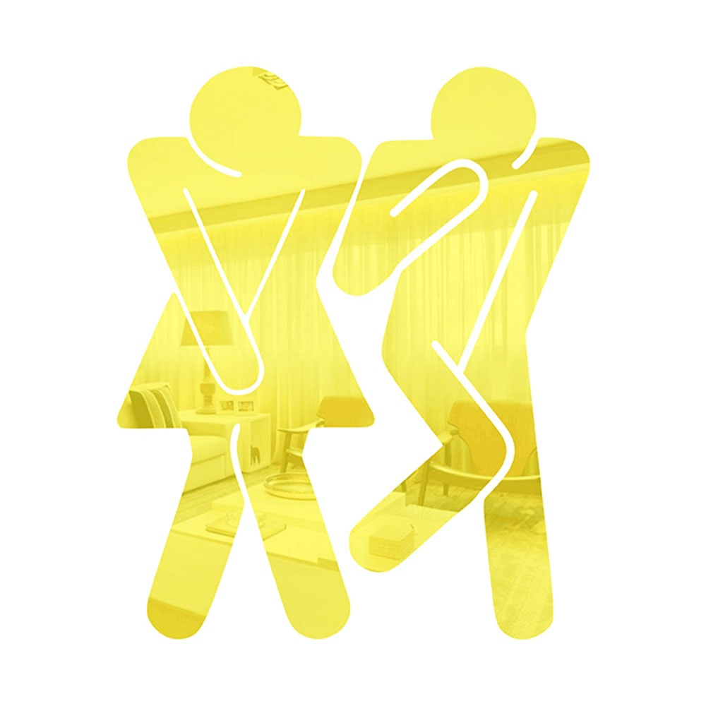 Espelho Decorativo Identificação para Banheiro Espelho Decorativo Identificação para Banheiro