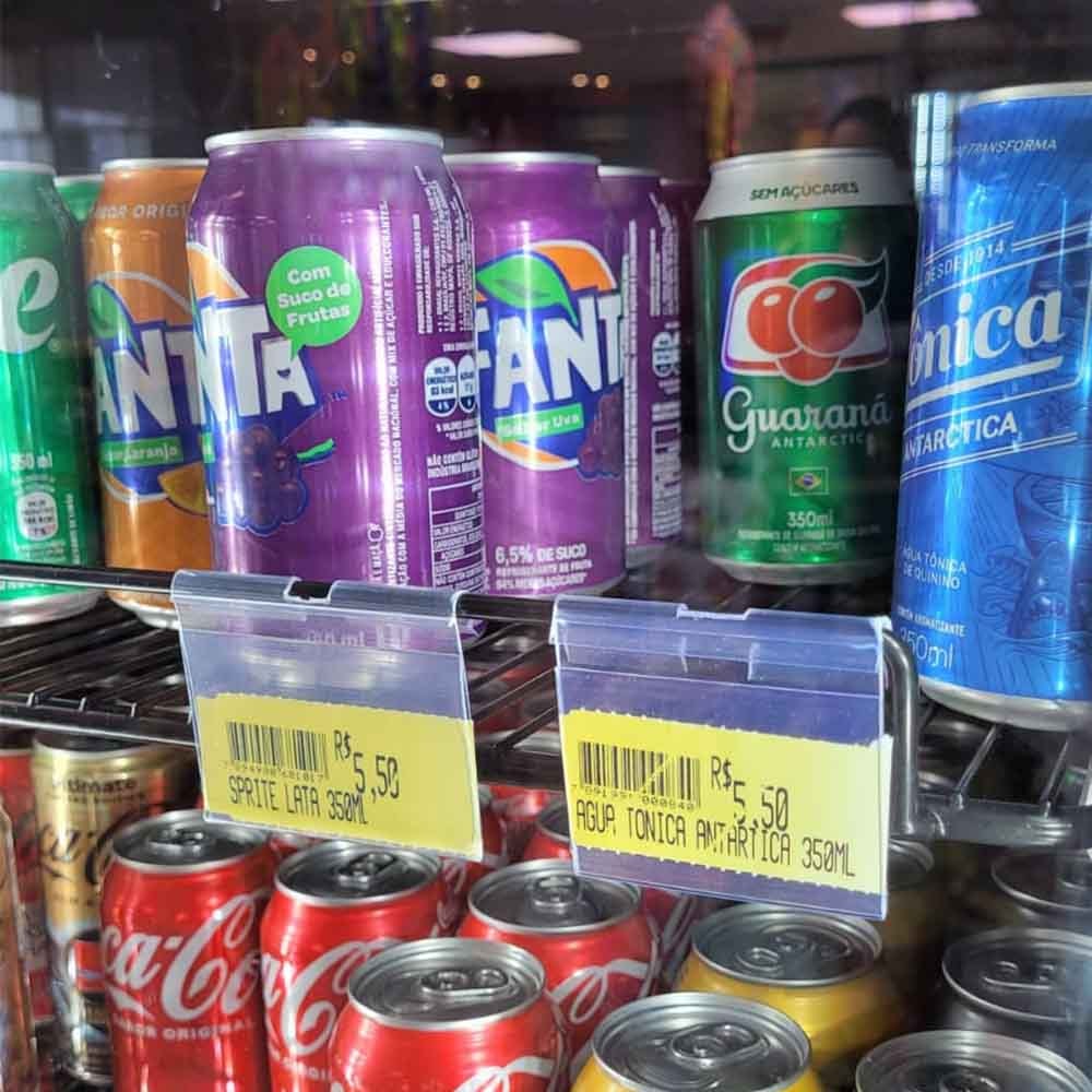 Etiqueta PVC para Gancheira 3x6,6cm Etiqueta PVC para Gancheira 3x6,6cm