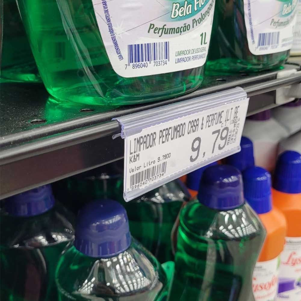 Etiqueta PVC para Gancheira 3x6,6cm Etiqueta PVC para Gancheira 3x6,6cm