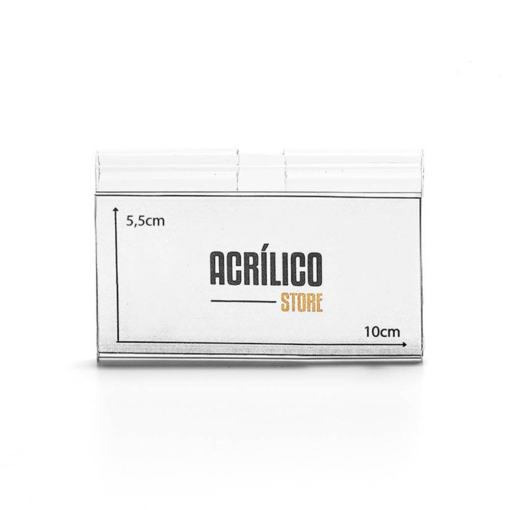 Etiqueta PVC para Gancheira 5,5x10cm Etiqueta PVC para Gancheira 5,5x10cm