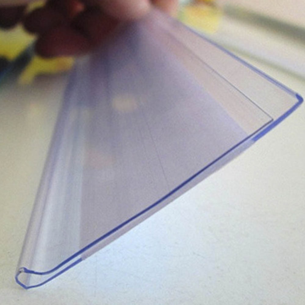 Etiqueta PVC para Gondola Modelo U - 10x3,6cm Etiqueta PVC para Gondola Modelo U - 10x3,6cm