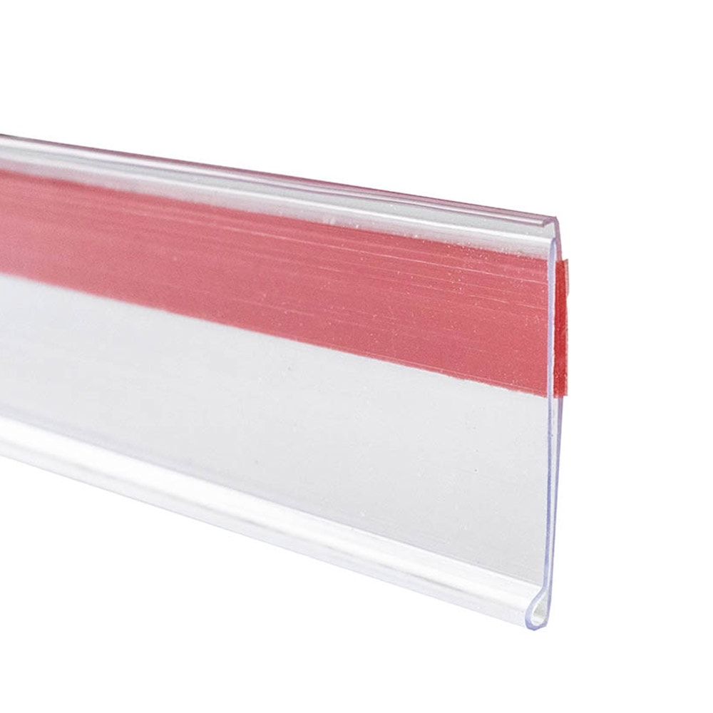 Etiqueta PVC para Gondola Modelo U - 25x3,6cm Etiqueta PVC para Gondola Modelo U - 25x3,6cm