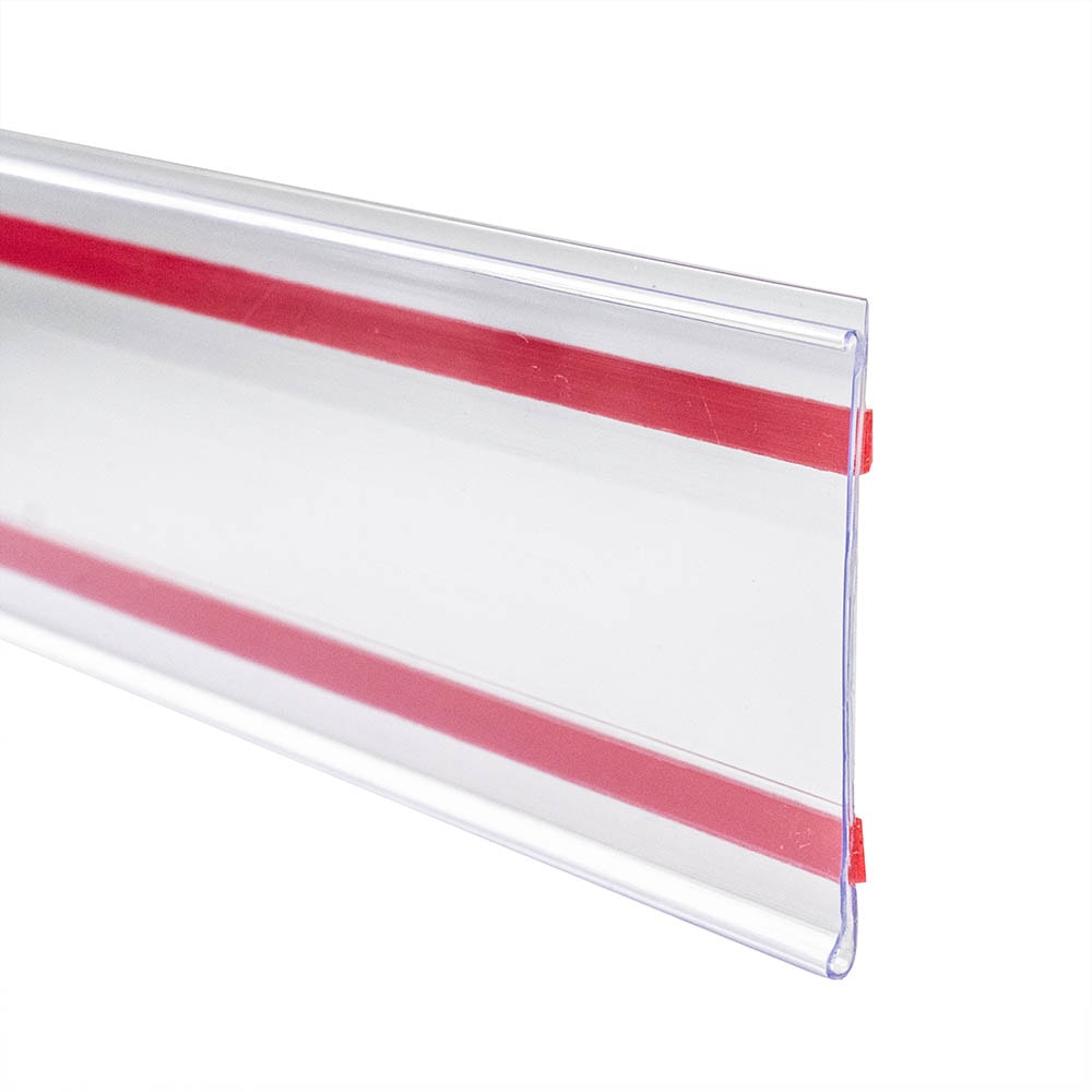 Etiqueta PVC para Gondola Modelo U - 30x5,7cm Etiqueta PVC para Gondola Modelo U - 30x5,7cm