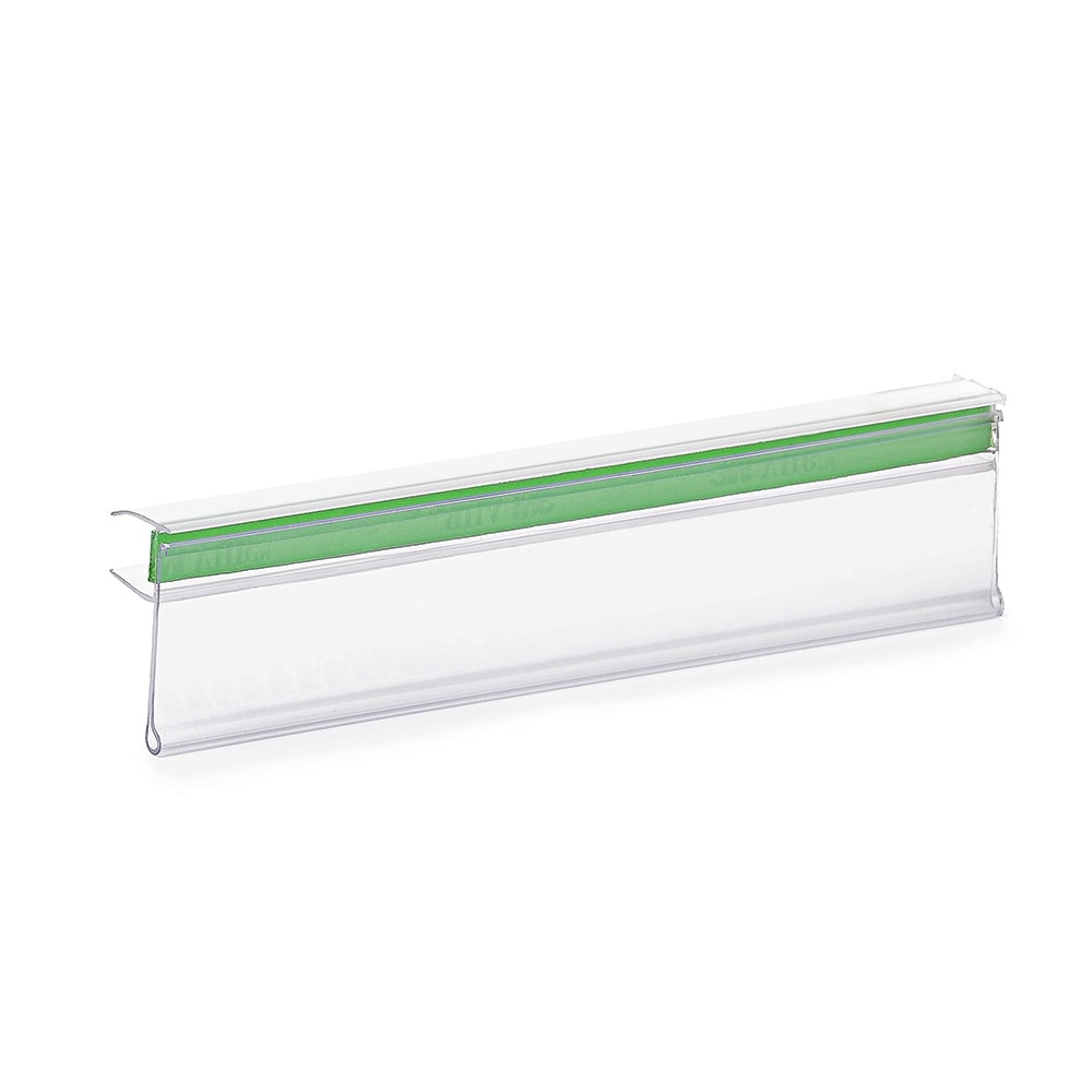 Etiqueta PVC para Prateleira de Vidro - 50cm Etiqueta PVC para Prateleira de Vidro - 50cm