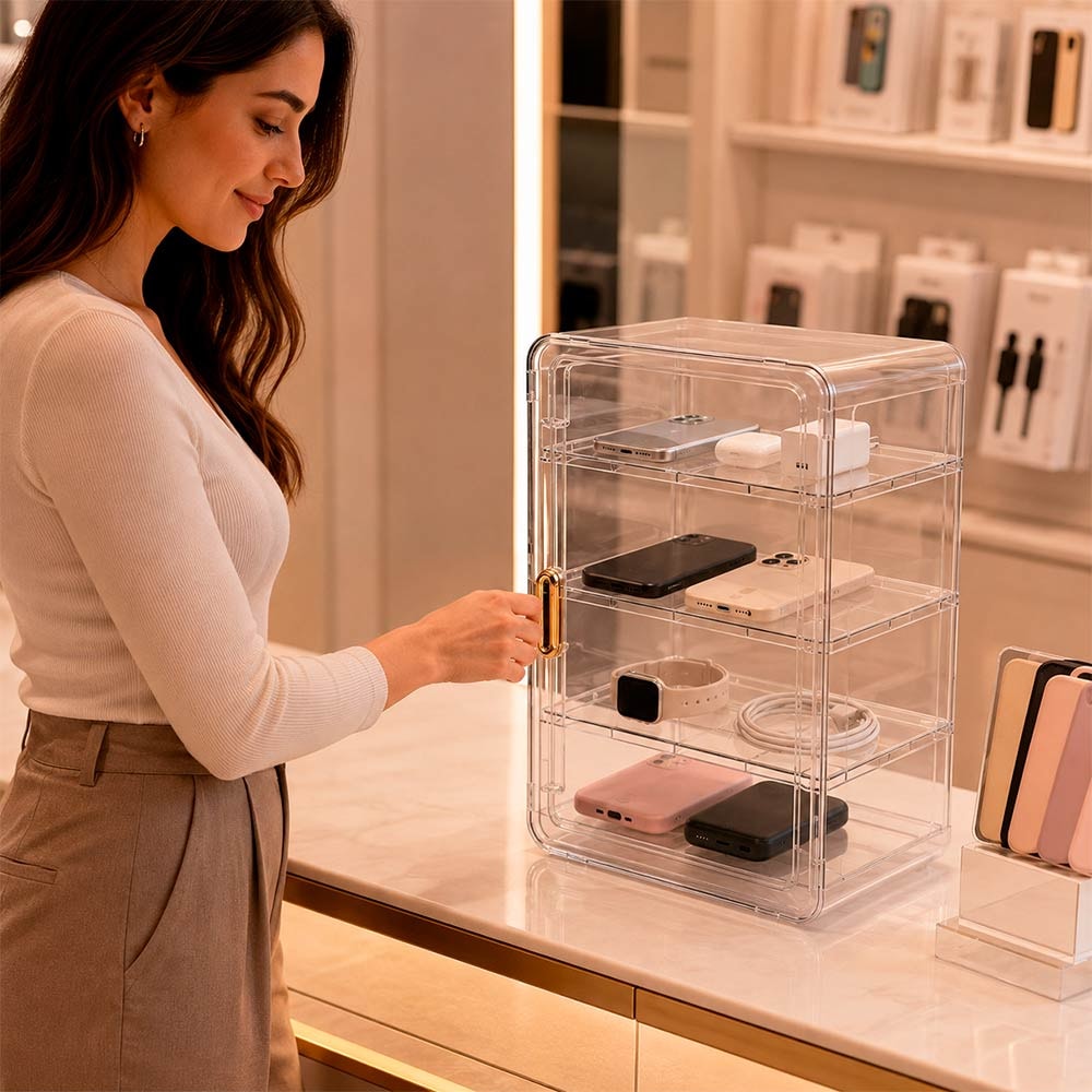 Expositor Acrílico para Celulares e Acessórios
