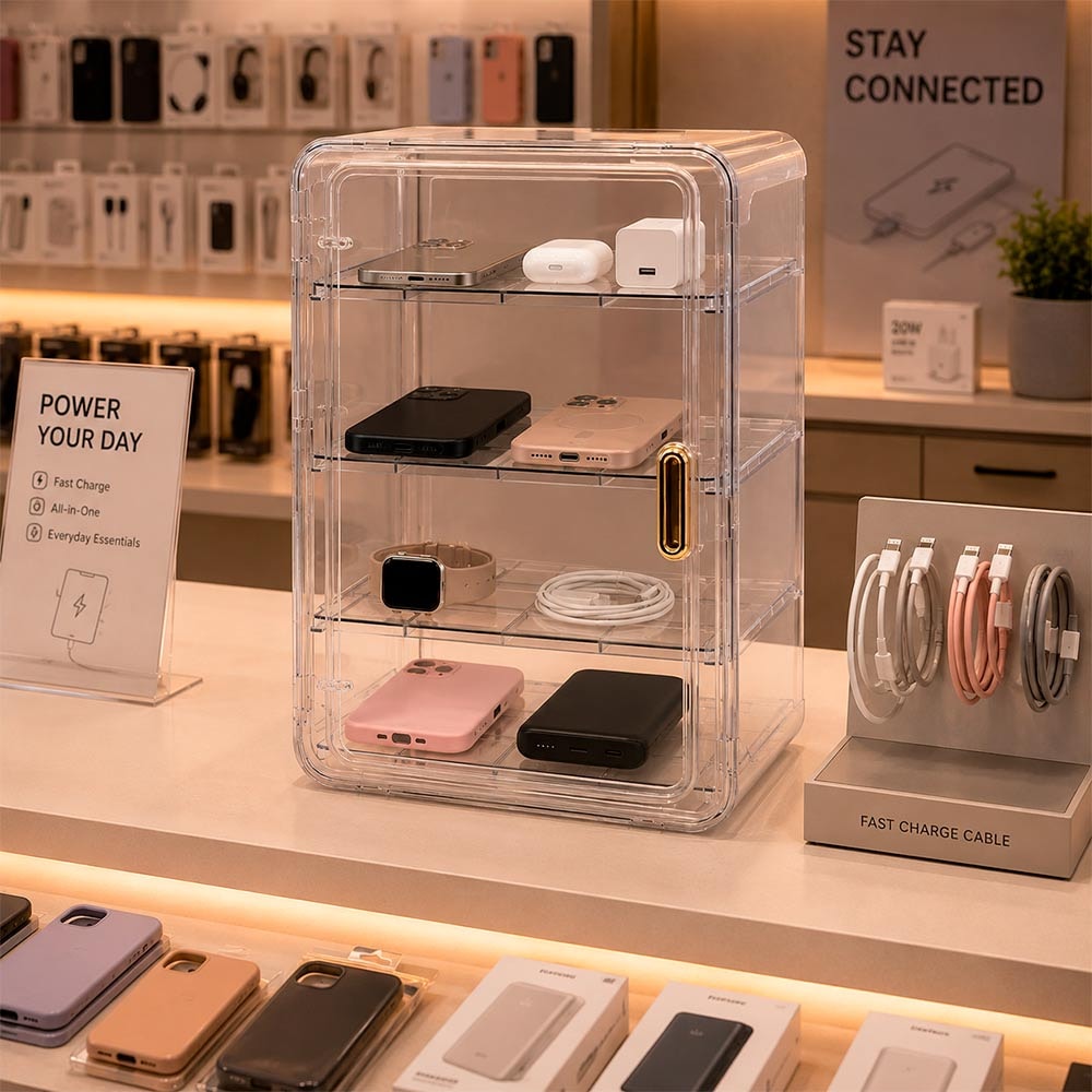Expositor Acrílico para Celulares e Acessórios