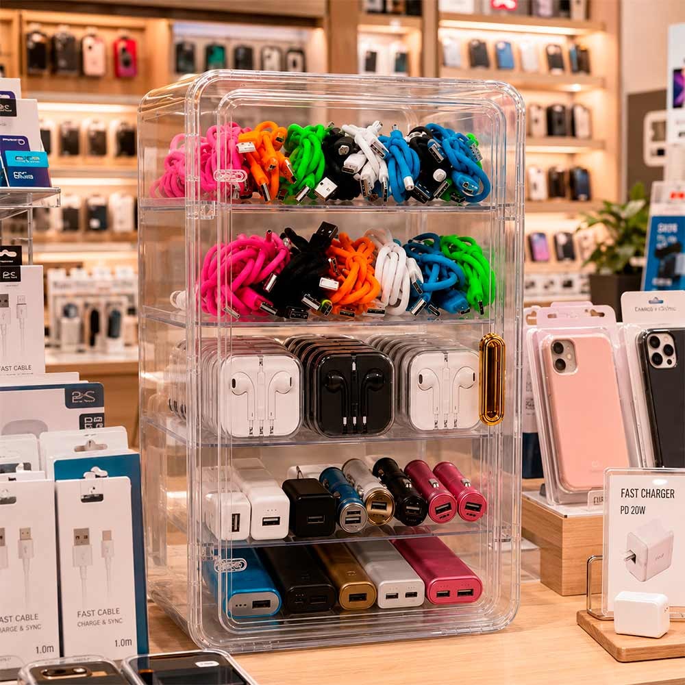 Expositor Acrílico para Celulares e Acessórios