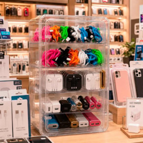 Expositor Acrílico para Celulares e Acessórios