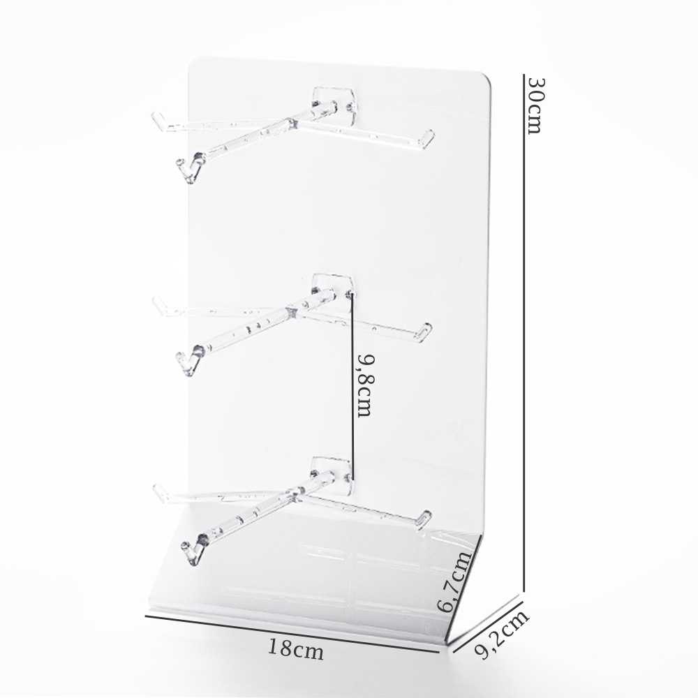 Expositor de Balcão para 3 Óculos Expositor de Balcão para 3 Óculos