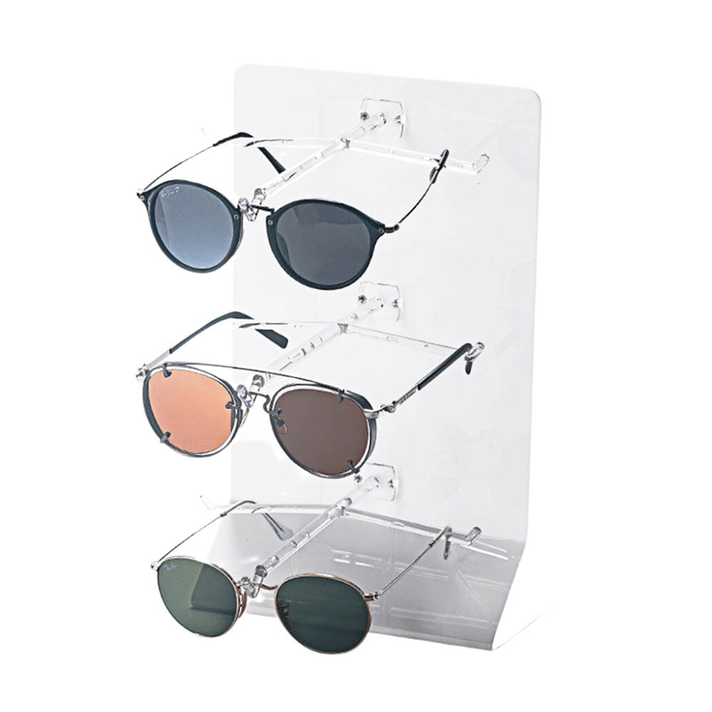 Expositor de Balcão para 3 Óculos Expositor de Balcão para 3 Óculos