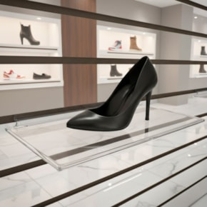 Expositor de Calçado em Acrílico Cristal