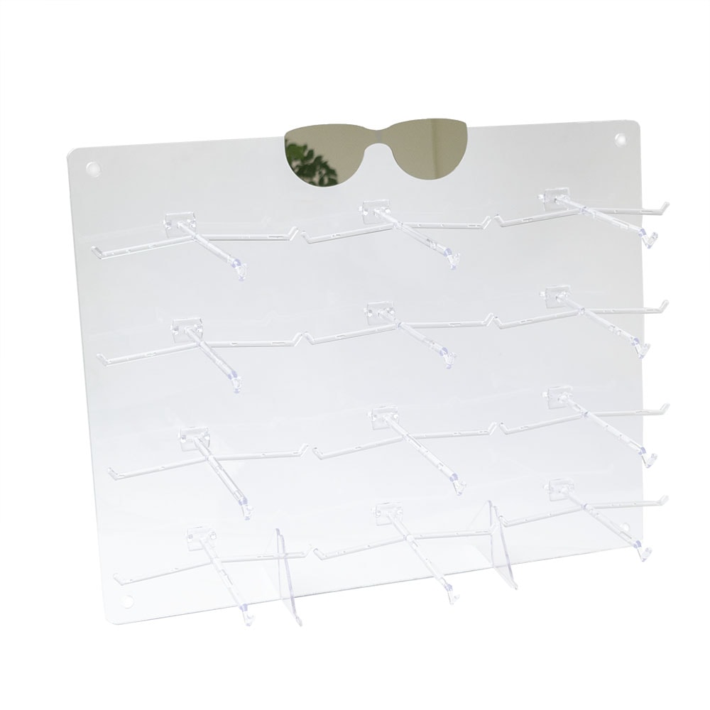 Expositor de Parede e Balcão para 12 Óculos Expositor de Parede e Balcão para 12 Óculos