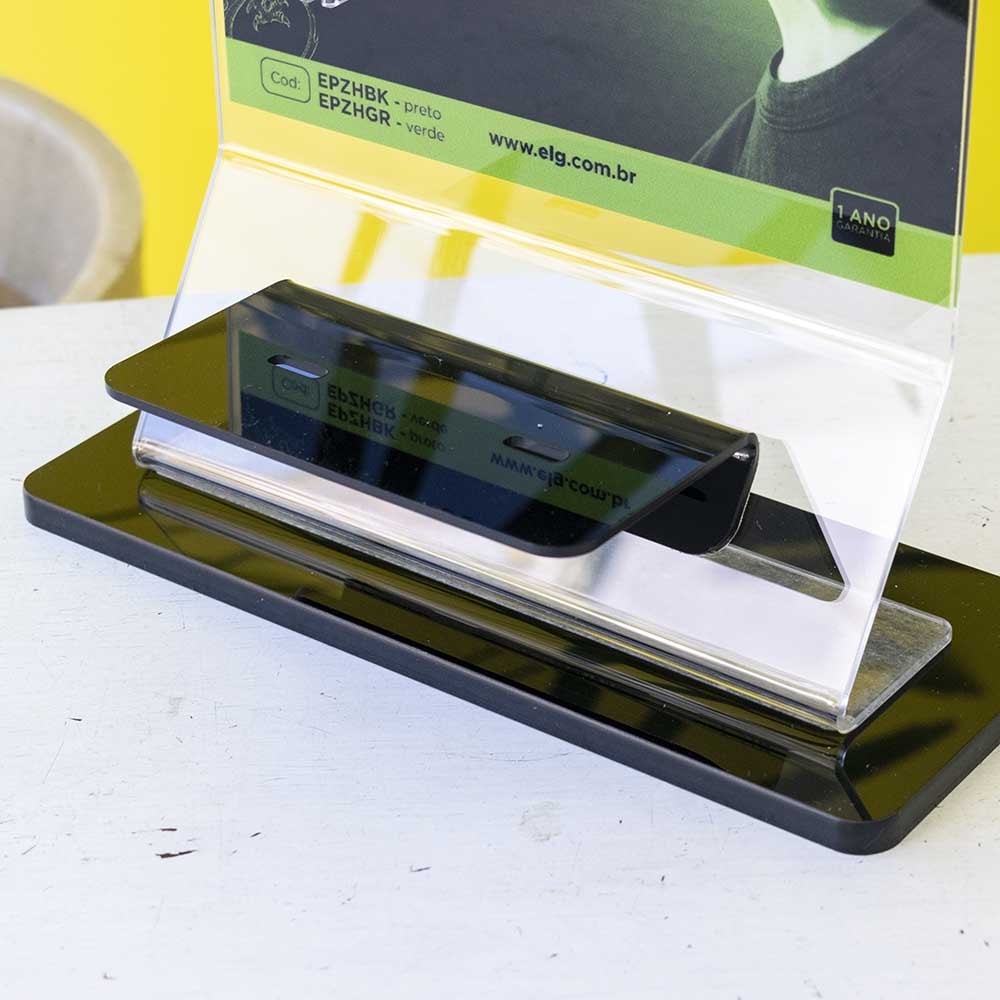 Expositor em Acrílico para Fone
