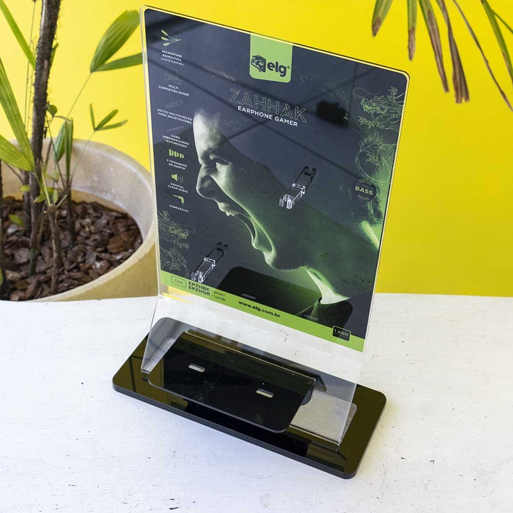 Expositor em Acrílico para Fone