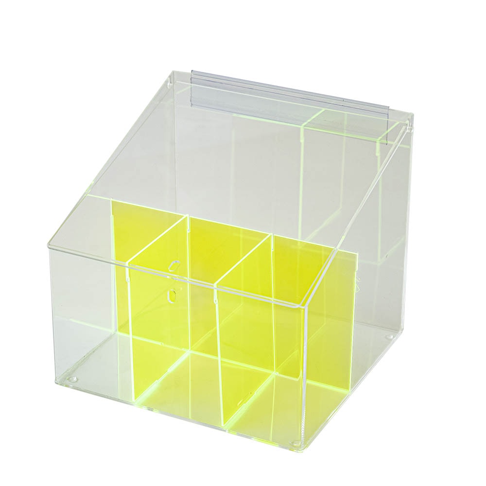 Expositor em Acrílico Verde Neon para Acessórios de Celular Expositor em Acrílico Verde Neon para Acessórios de Celular