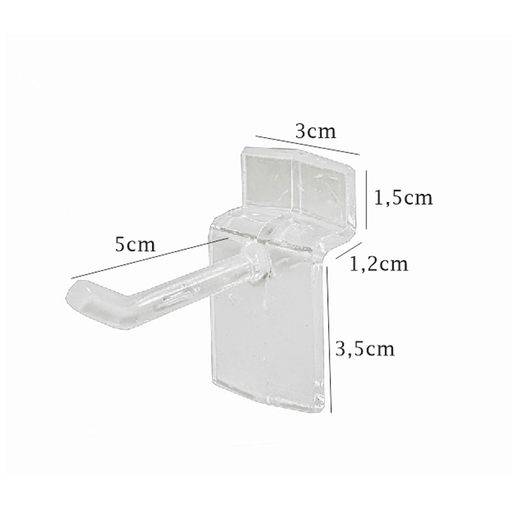 Gancho Painel Canaletado 5cm Gancho Painel Canaletado 5cm