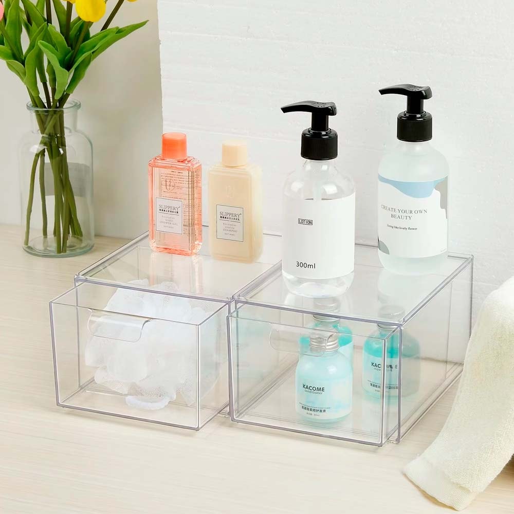 Gavetas Organizadoras em Acrílico Empilhável Gavetas Organizadoras em Acrílico Empilhável