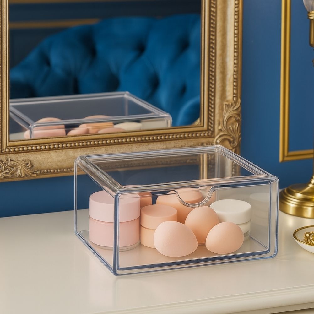 Gaveteiro Organizador de Cosméticos 1 Gaveta Gaveteiro Organizador de Cosméticos 1 Gaveta