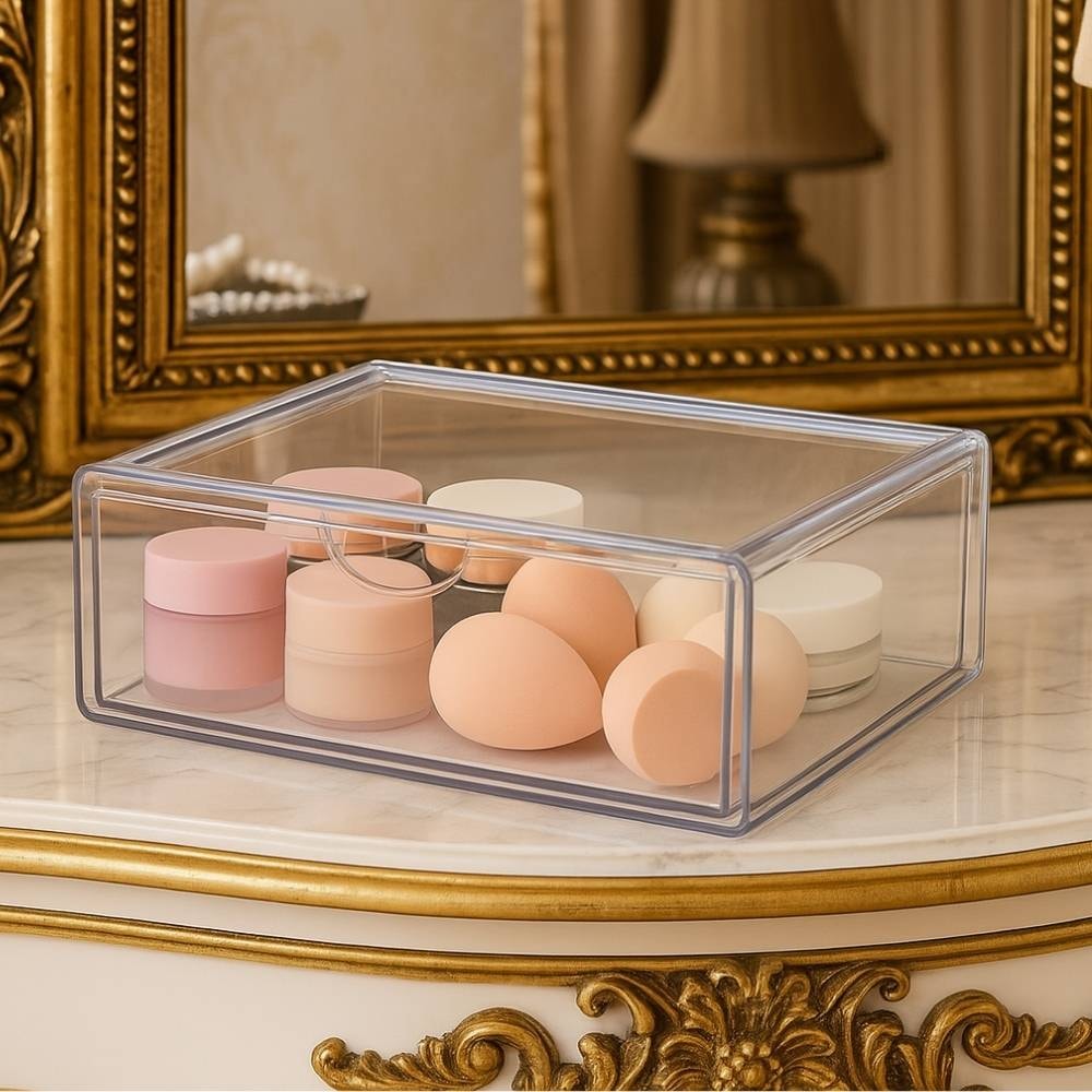 Gaveteiro Organizador de Cosméticos 1 Gaveta Gaveteiro Organizador de Cosméticos 1 Gaveta