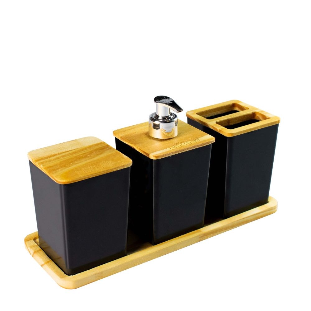 Kit Luxo para Banheiro 3 Peças Kit Luxo para Banheiro 3 Peças