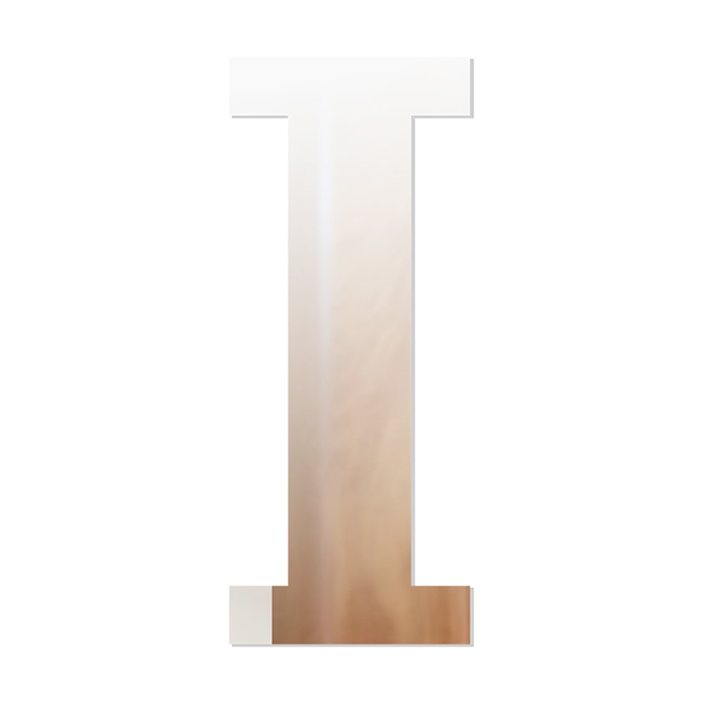 Letra em Acrílico Espelhado - I Letra em Acrílico Espelhado - I