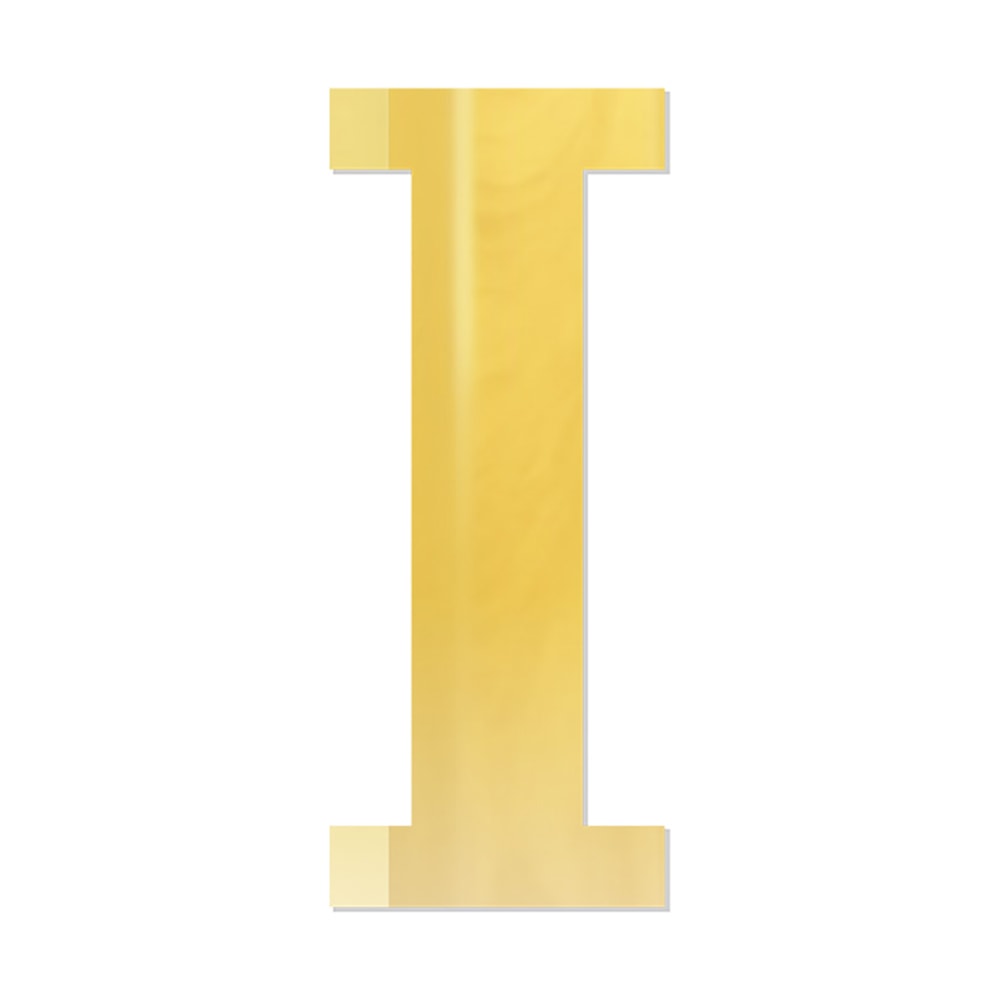 Letra em Acrílico Espelhado - I Letra em Acrílico Espelhado - I