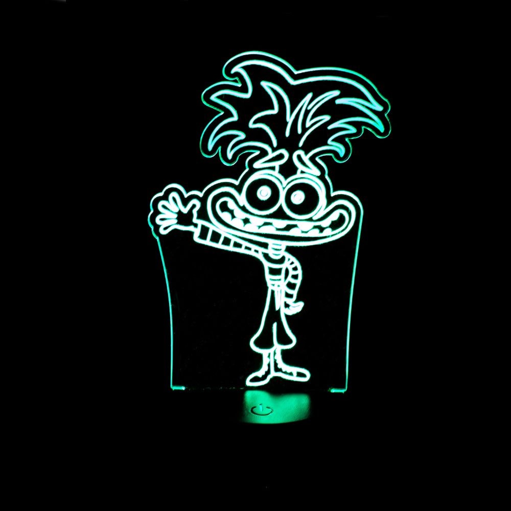 Luminária de Led - Ansiedade Divertidamente Luminária de Led - Ansiedade Divertidamente