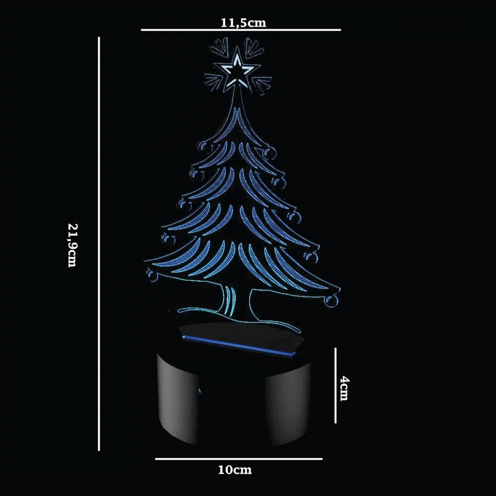 Luminária de Led - Árvore de Natal Luminária de Led - Árvore de Natal