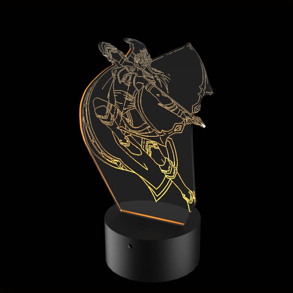 Luminária de Led - Ashe League Of Legends Luminária de Led - Ashe League Of Legends