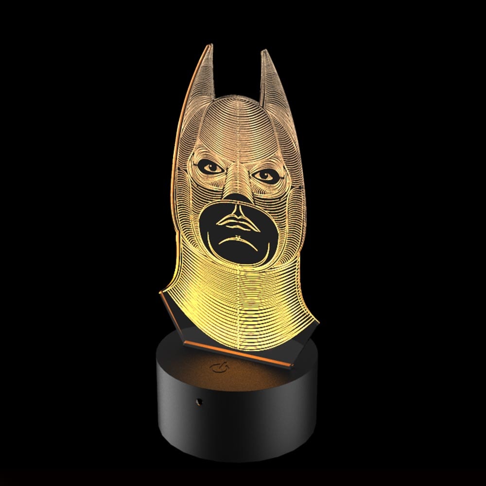 Luminária de Led - Batman Luminária de Led - Batman
