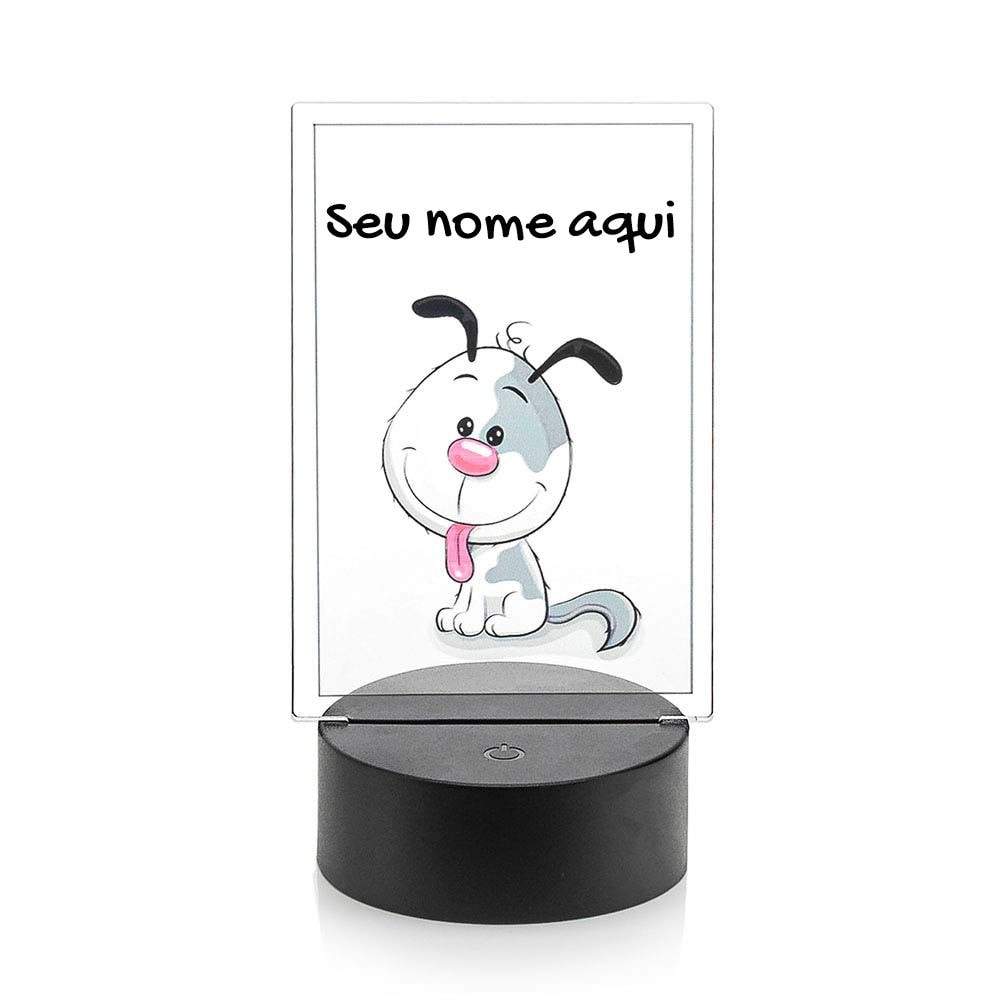 Luminária de Led - Cachorro Floquinho Luminária de Led - Cachorro Floquinho