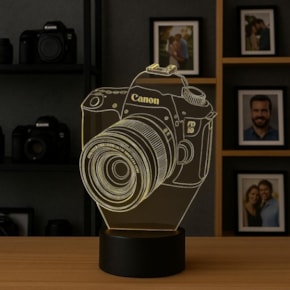 Luminária de Led - Câmera Fotográfica