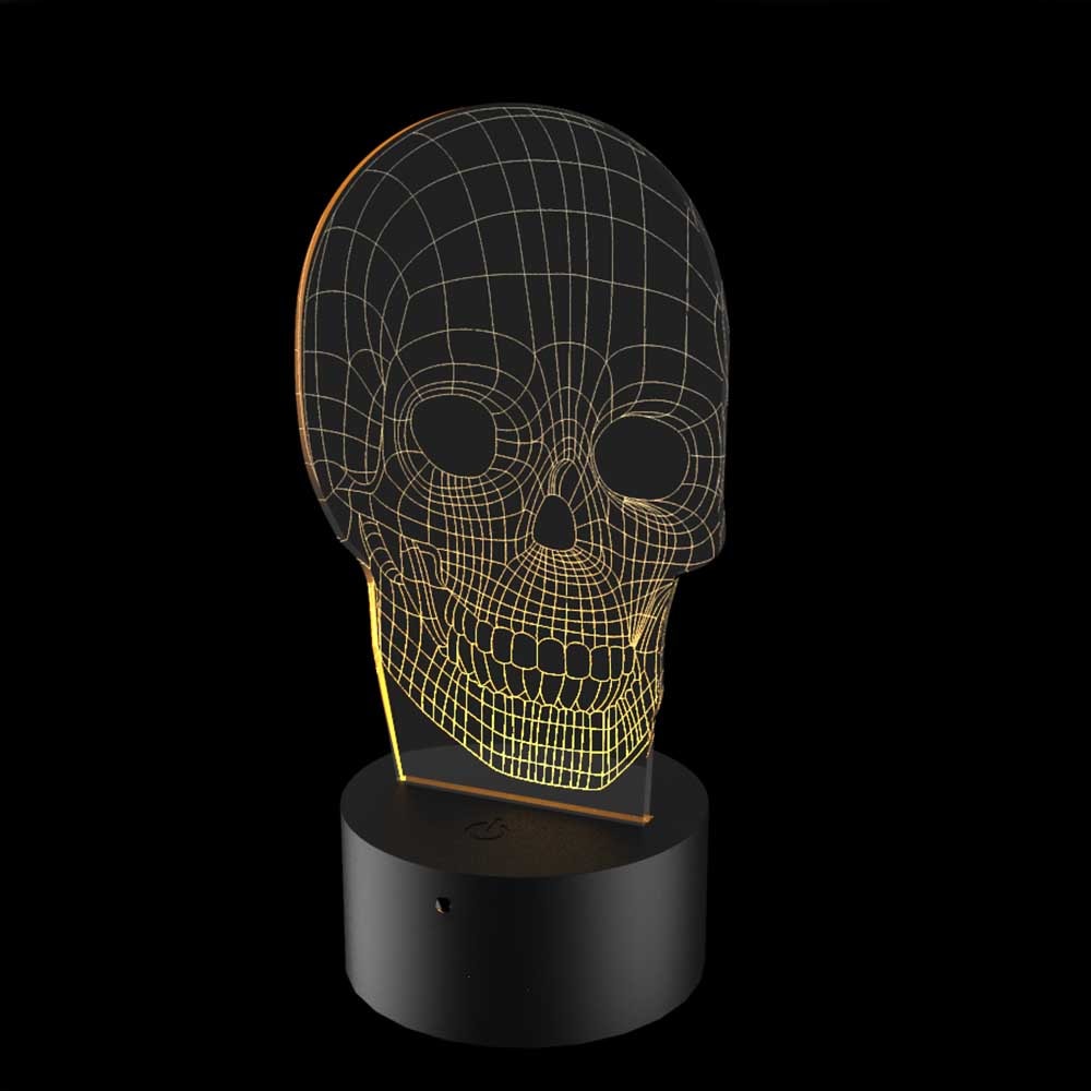 Luminária de Led - Caveira Luminária de Led - Caveira