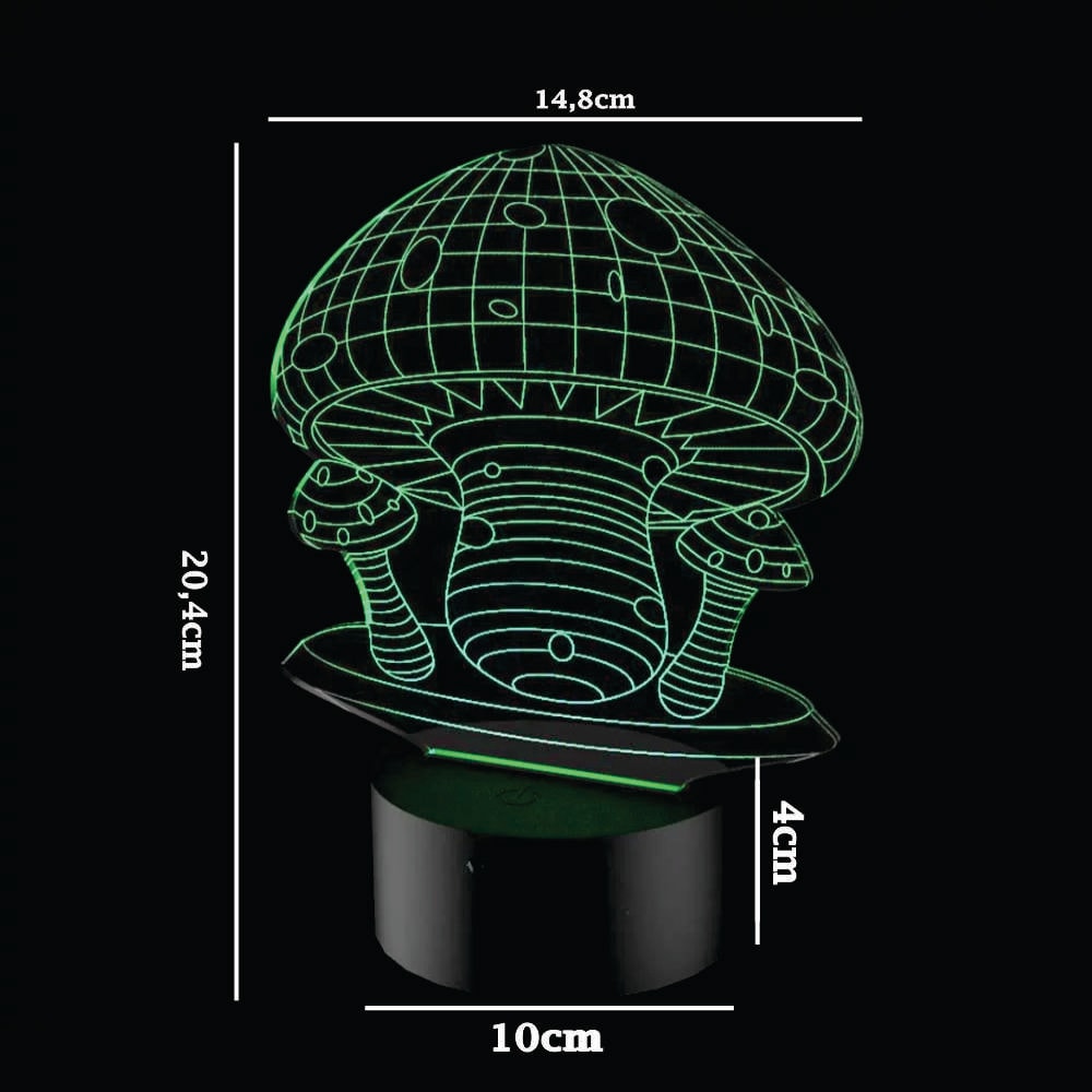 Luminária de Led - Cogumelos Luminária de Led - Cogumelos