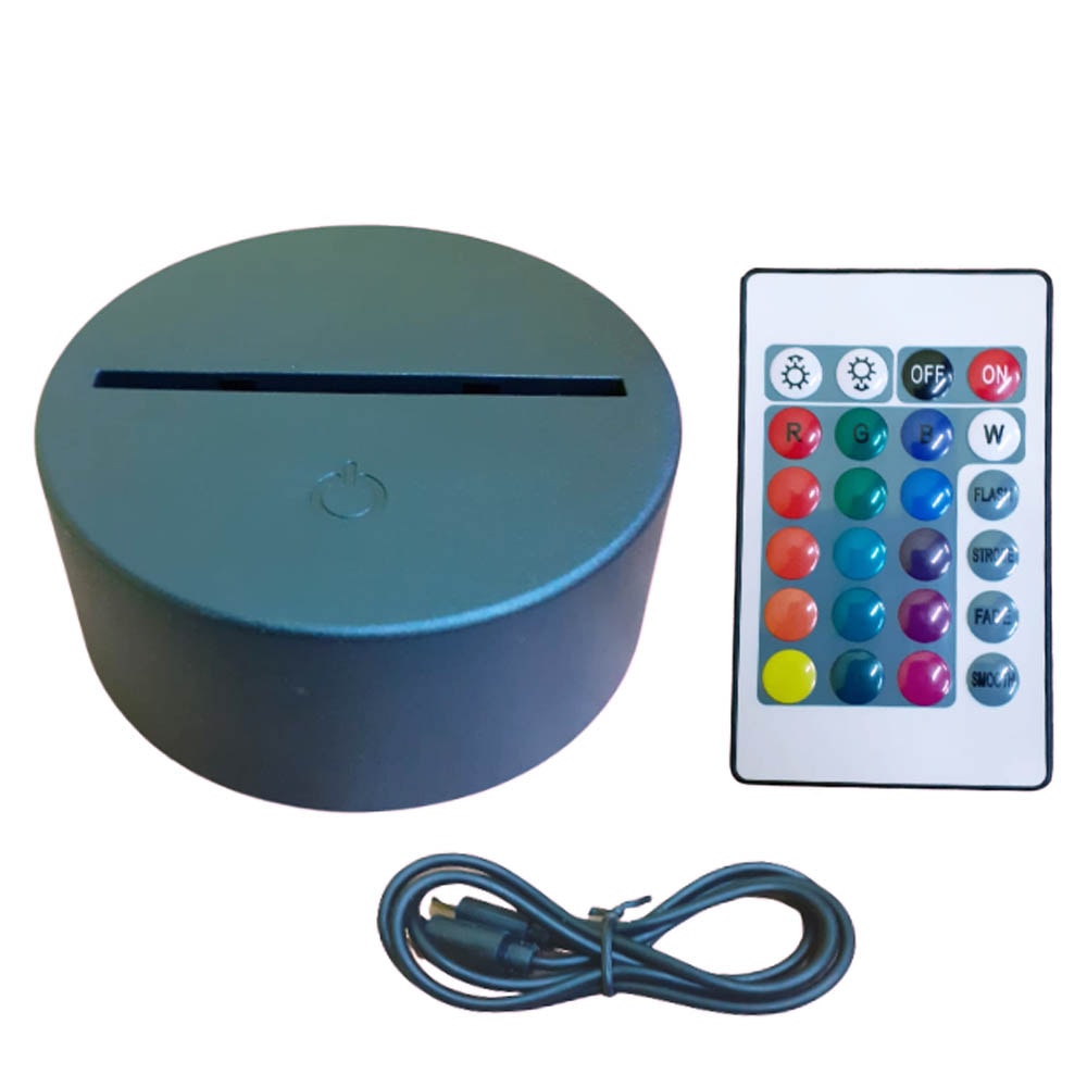 Luminária de Led com Impressão Digital - BB-8 Luminária de Led com Impressão Digital - BB-8