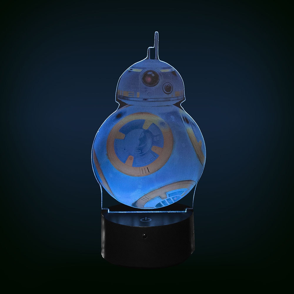 Luminária de Led com Impressão Digital - BB-8 Luminária de Led com Impressão Digital - BB-8