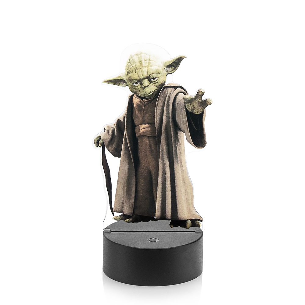 Luminária de Led com Impressão Digital - Mestre Yoda Luminária de Led com Impressão Digital - Mestre Yoda