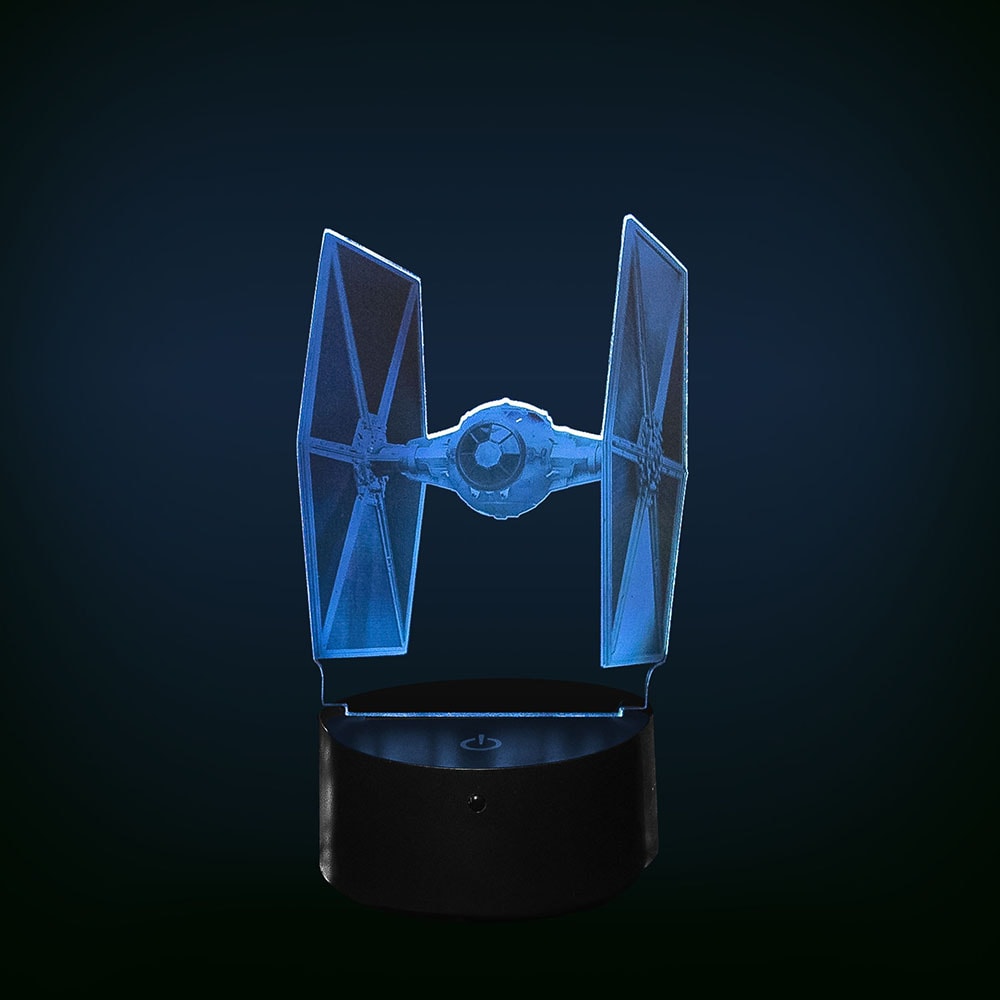 Luminária de Led com Impressão Digital - Tie Fighter Luminária de Led com Impressão Digital - Tie Fighter