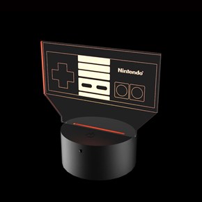Luminária de Led - Controle Nintendo