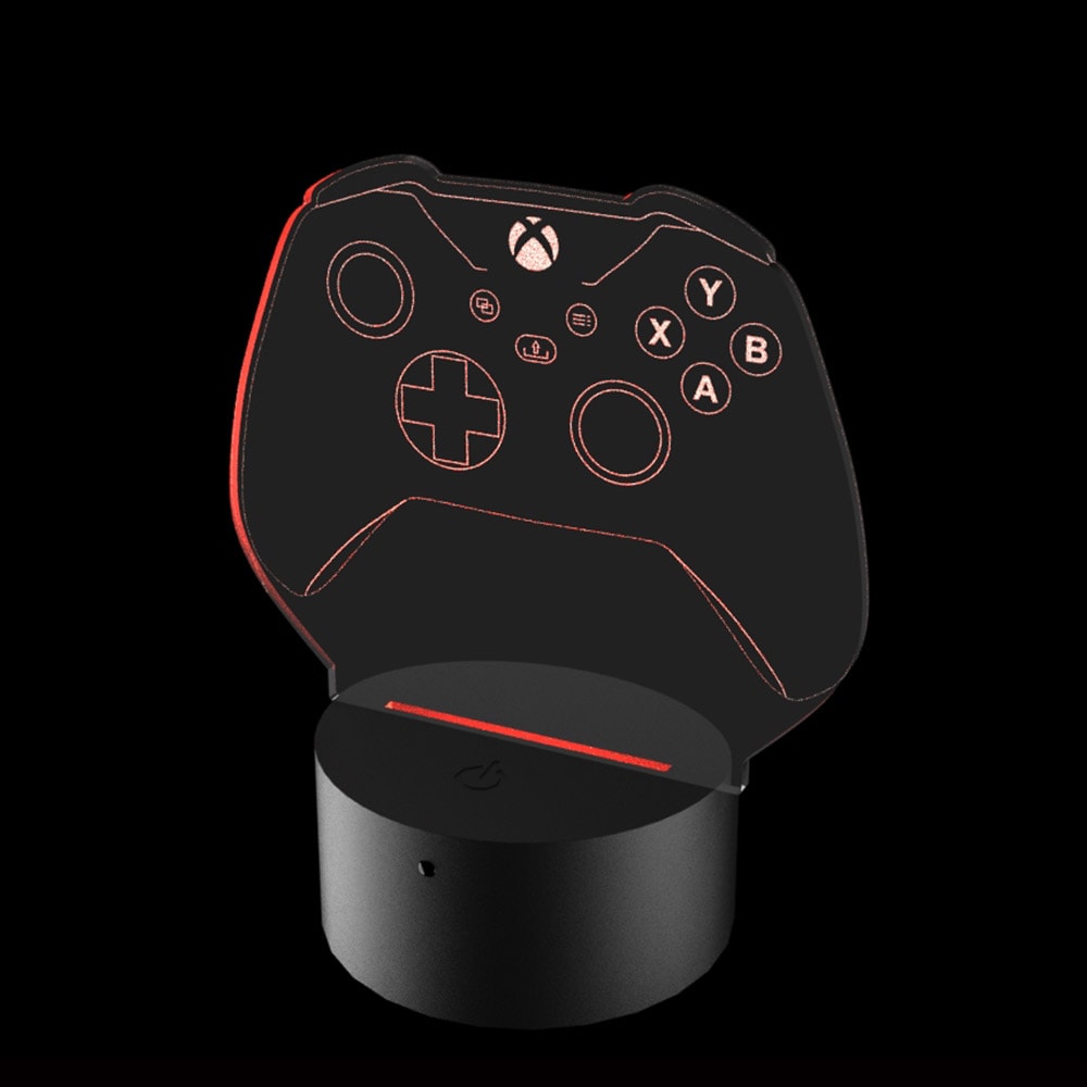 Luminária de Led - Controle Xbox One Luminária de Led - Controle Xbox One