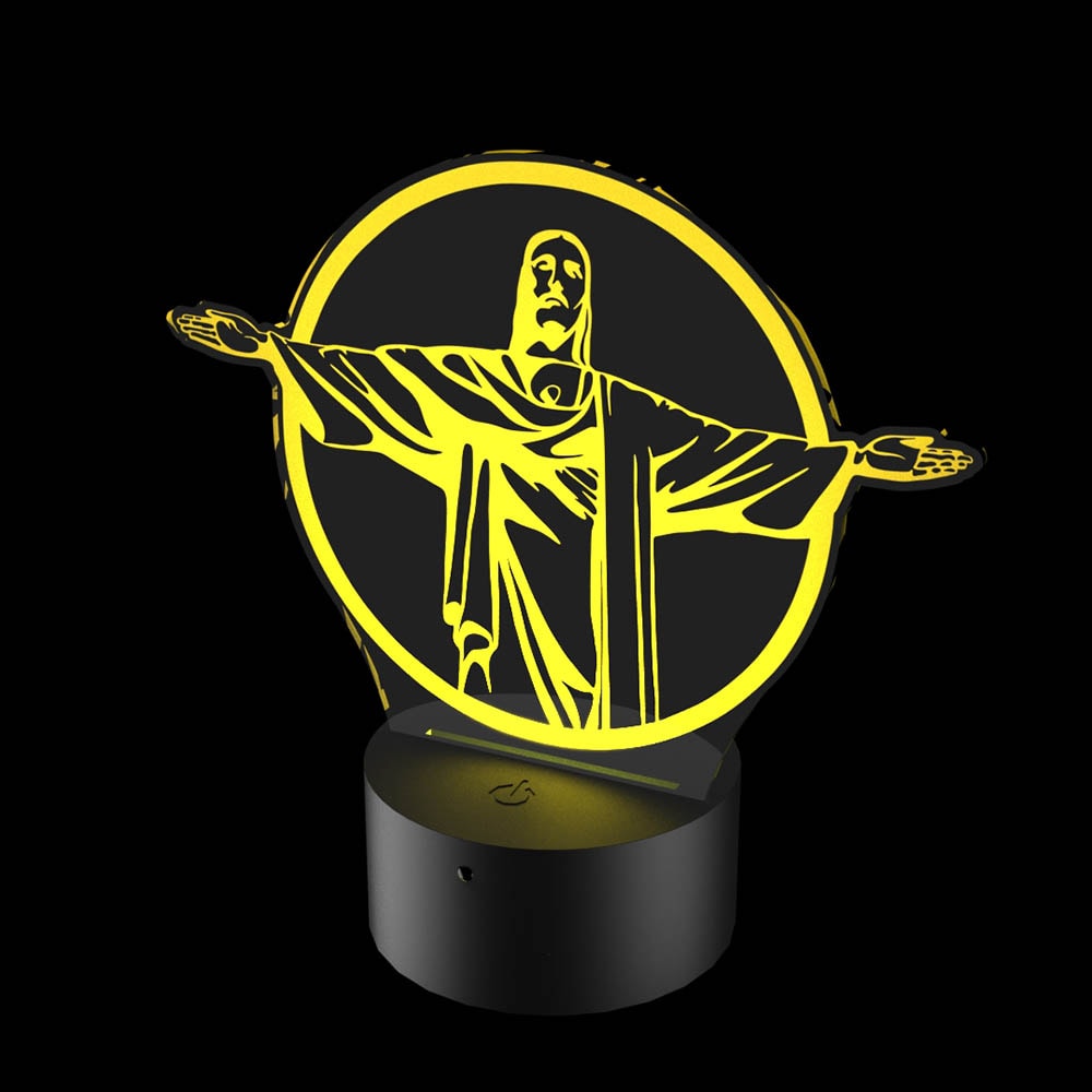 Luminária de Led - Cristo Redentor Luminária de Led - Cristo Redentor