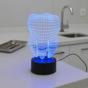 Luminária de Led - Dente