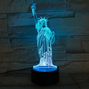 Luminária de Led - Estatua da Liberdade
