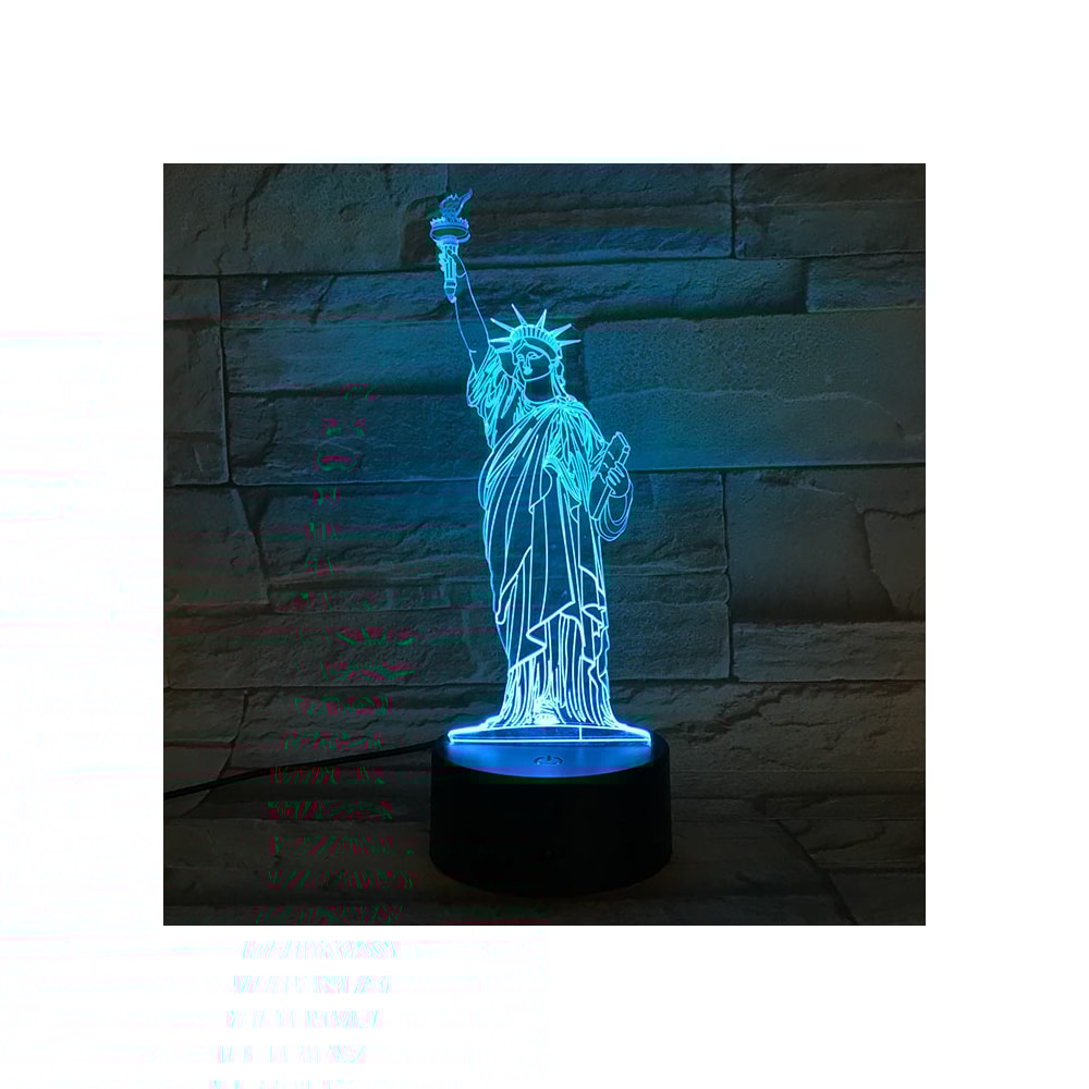 Luminária de Led - Estatua da Liberdade Luminária de Led - Estatua da Liberdade