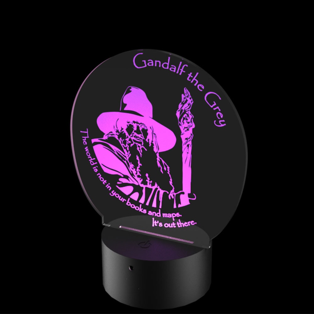Luminária de Led - Gandalf Senhor dos Anéis Luminária de Led - Gandalf Senhor dos Anéis